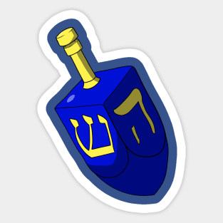 Dreidel Sticker